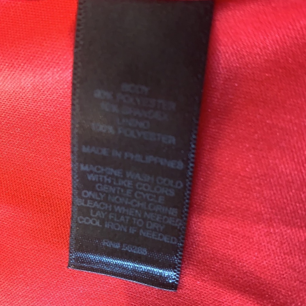 xFBx Express red fit & flare dress, small - Picture 8 of 9